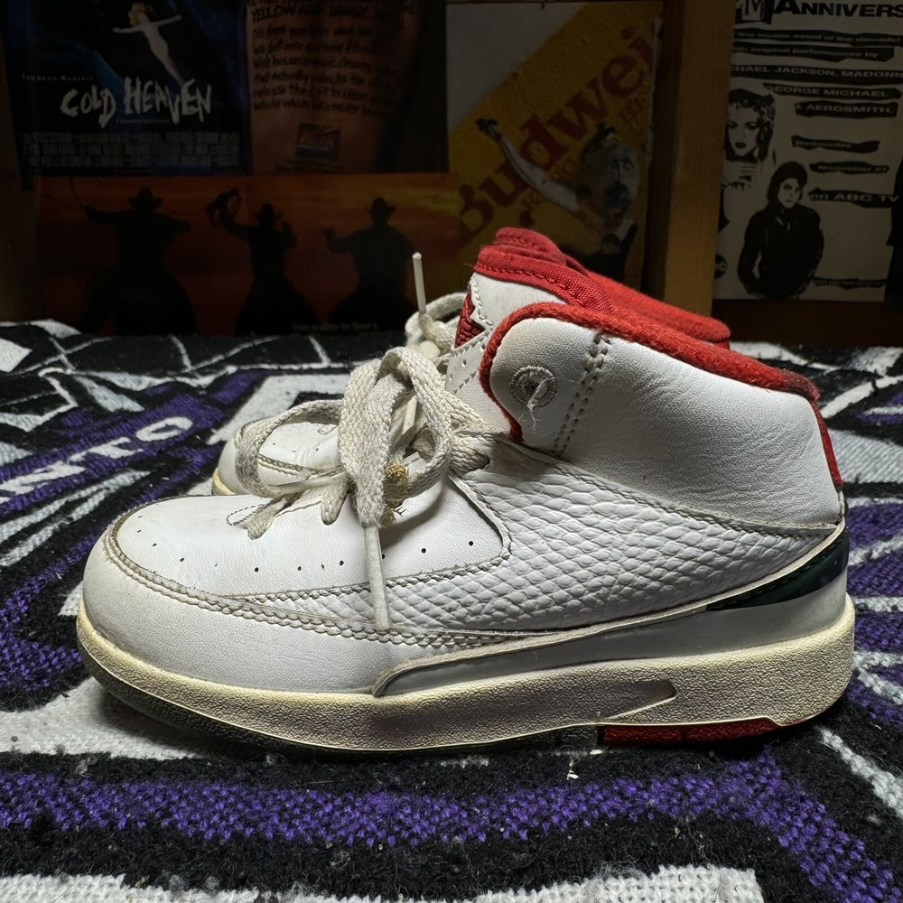 Size 10c - Nike Jordan 2 Retro Toddlers Shoes White DQ8563-101 Athletic Sneakers